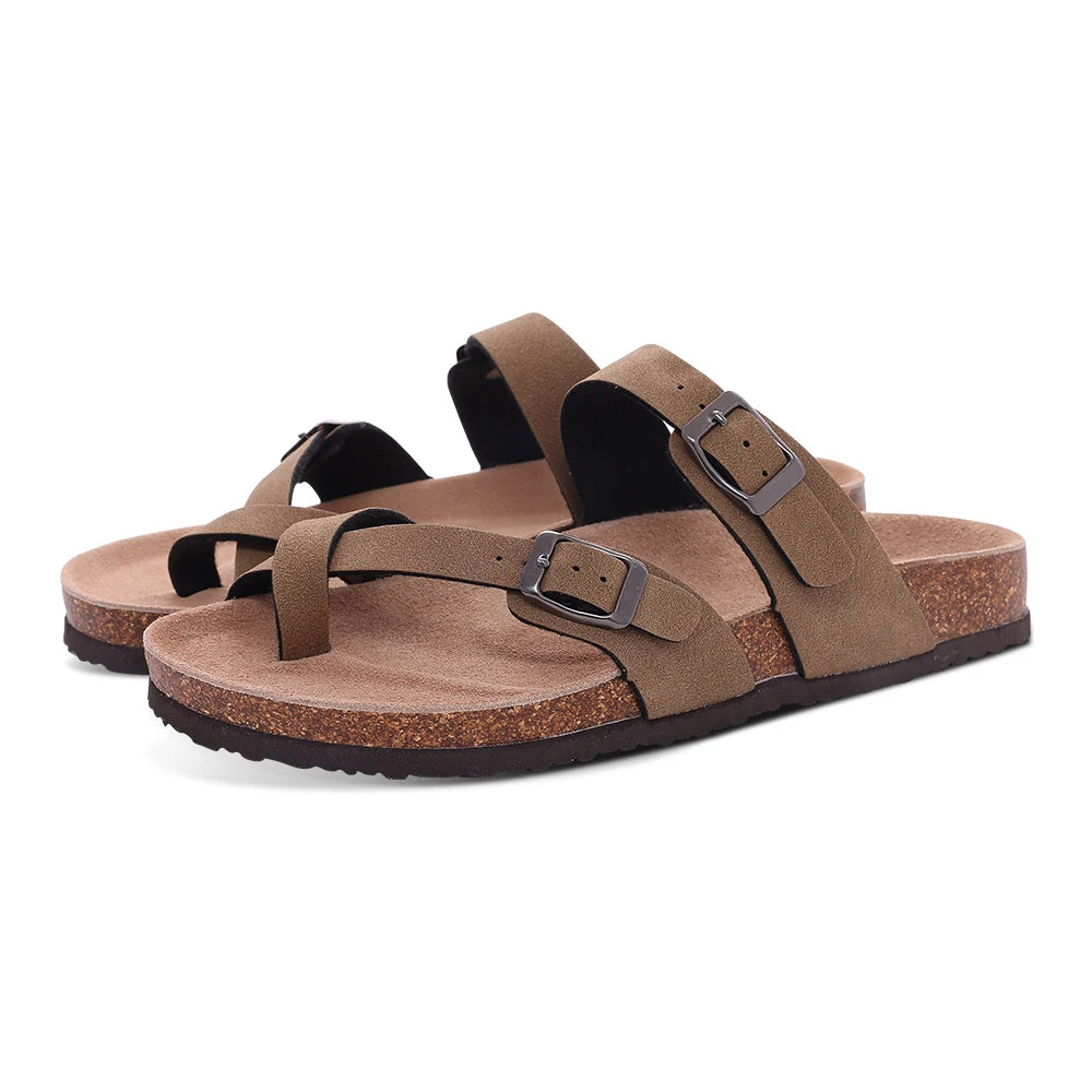 Summer Buckle Slippers