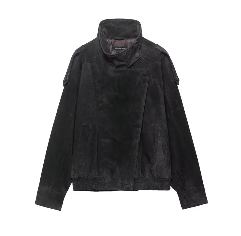 Soft Suede Coat
