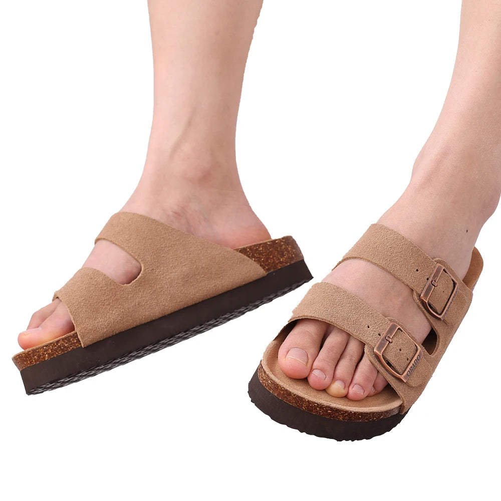 Summer Buckle Slippers