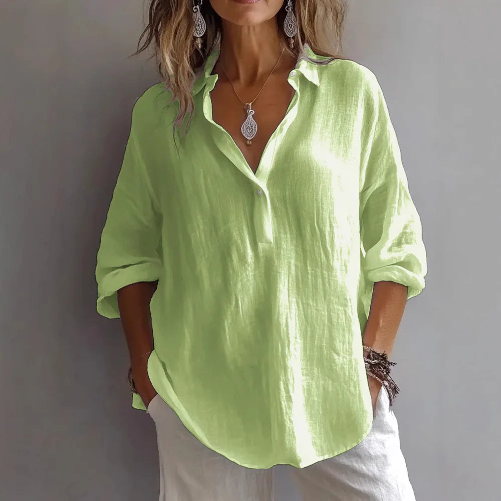 Chic Button Blouse