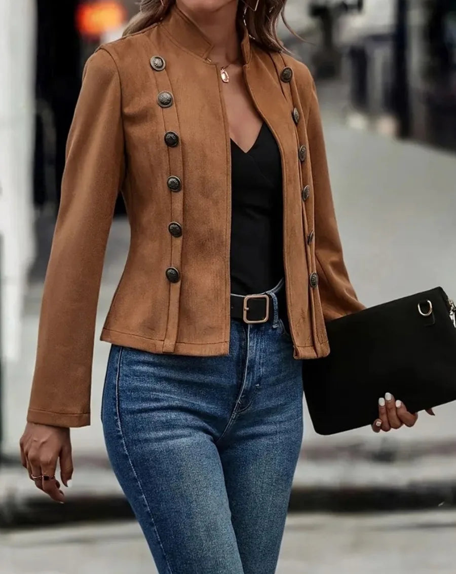 Classic Suede Blazer
