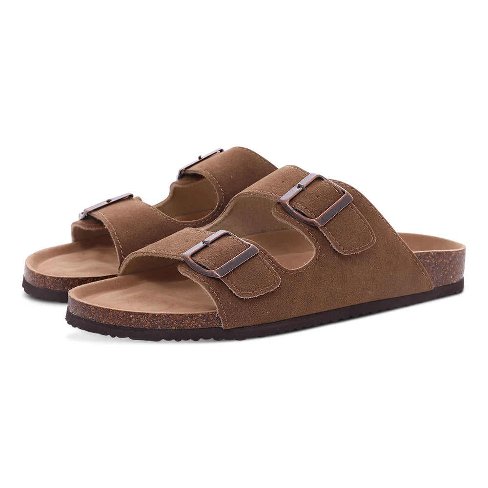 Summer Buckle Slippers
