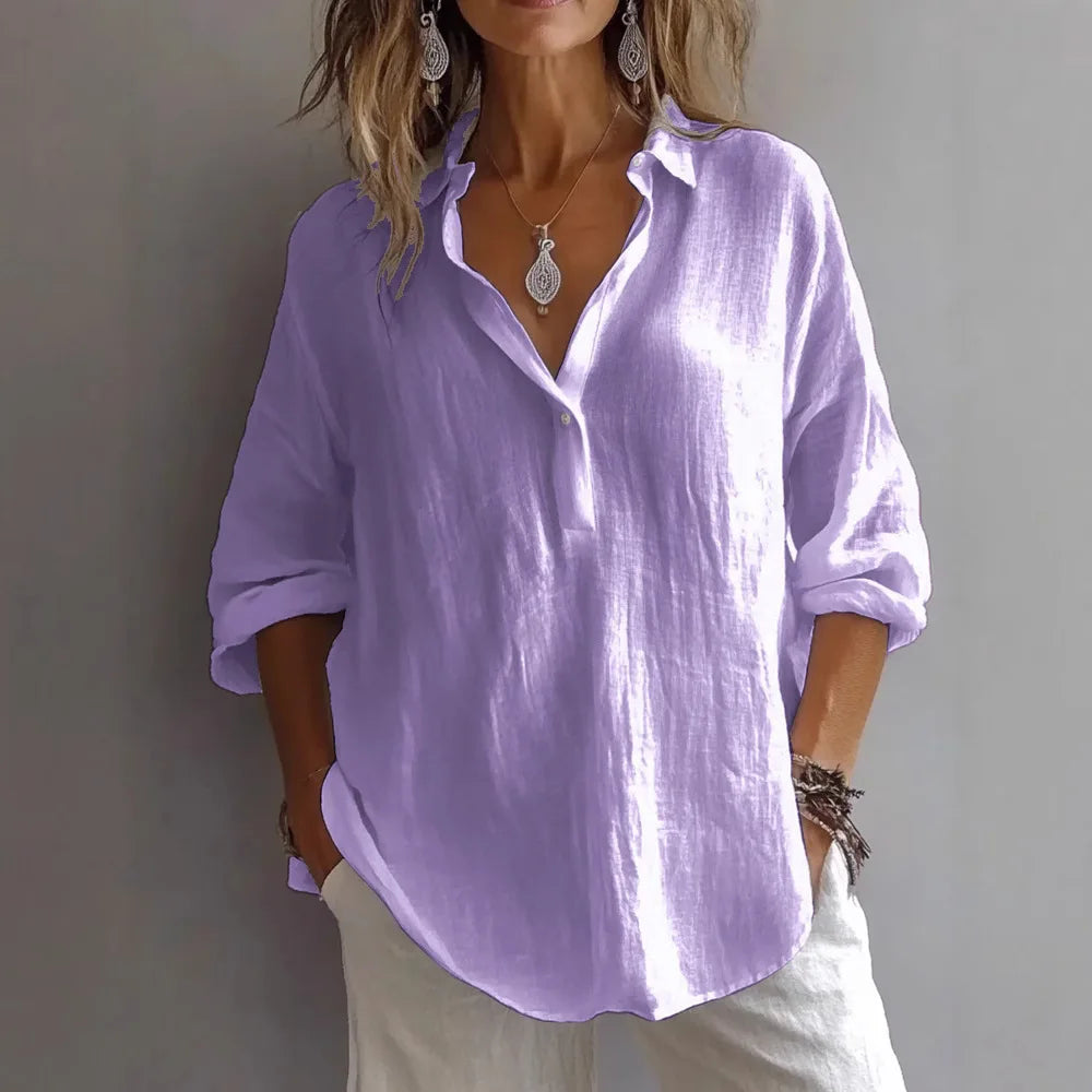 Chic Button Blouse