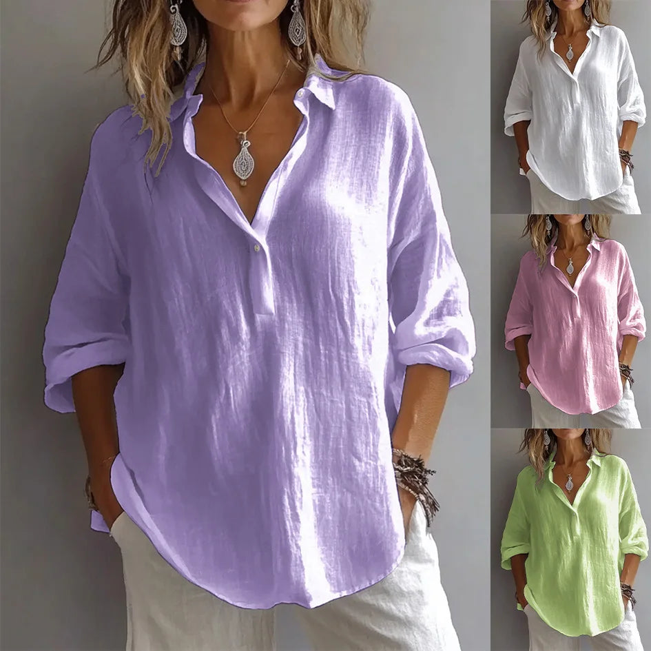 Chic Button Blouse