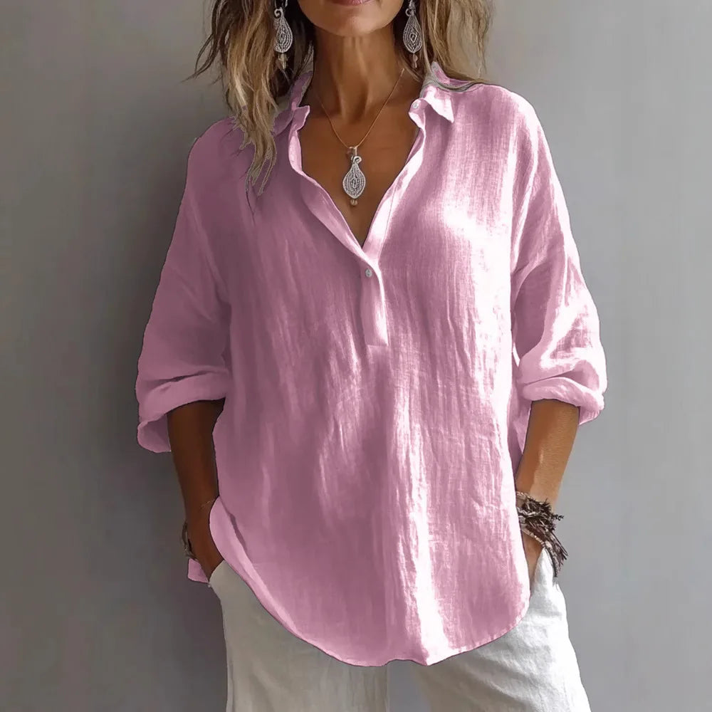 Chic Button Blouse