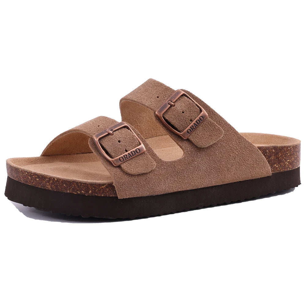 Summer Buckle Slippers