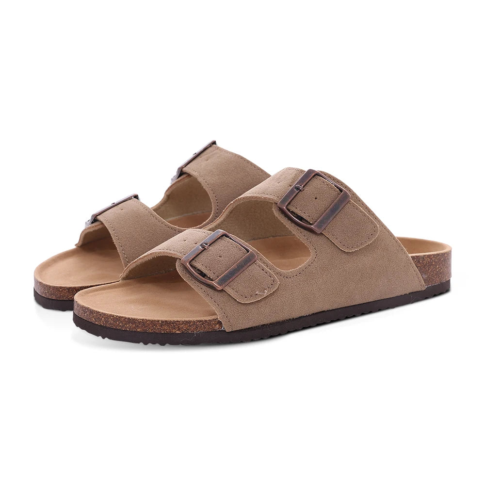 Summer Buckle Slippers